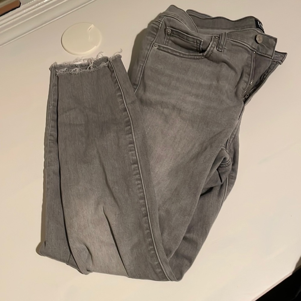 Gap Denim True Skinny Grey Ankle Jeans